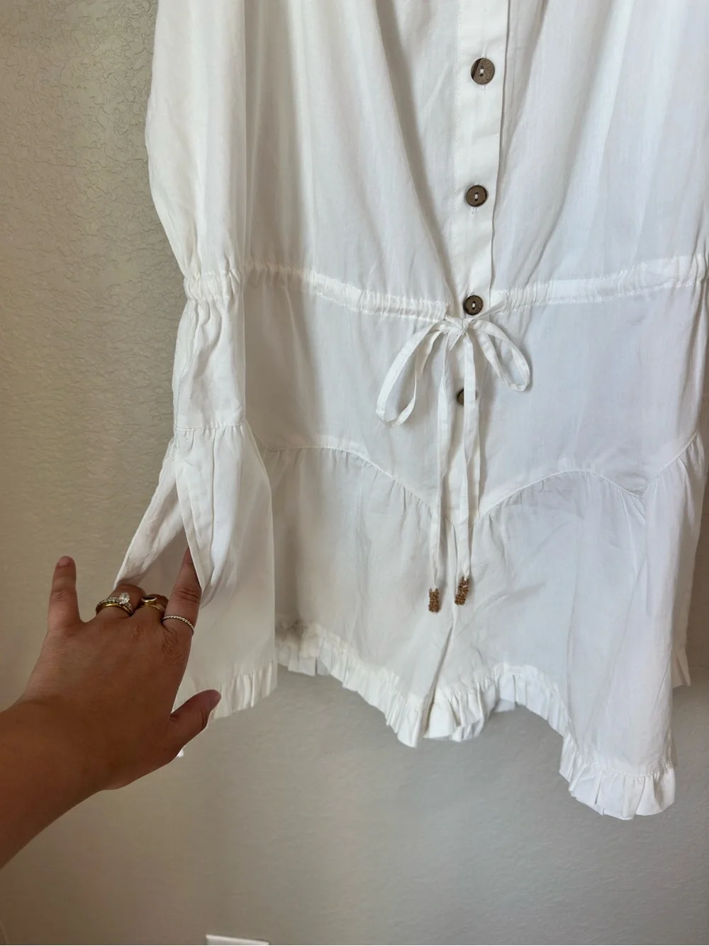 free people a sight for sore eyes ruffle short romper